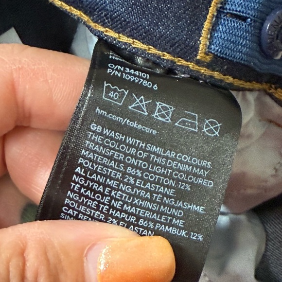 H&M Youth Boy Size 6X Slim Fit Jeans - Picture 12 of 12